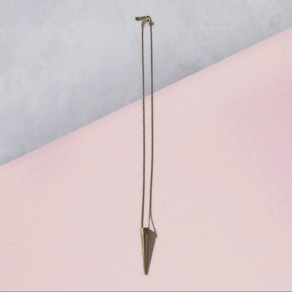 Long Silver Necklace